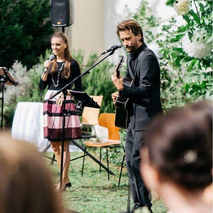 Rotgoldsound Duo für Hochzeiten